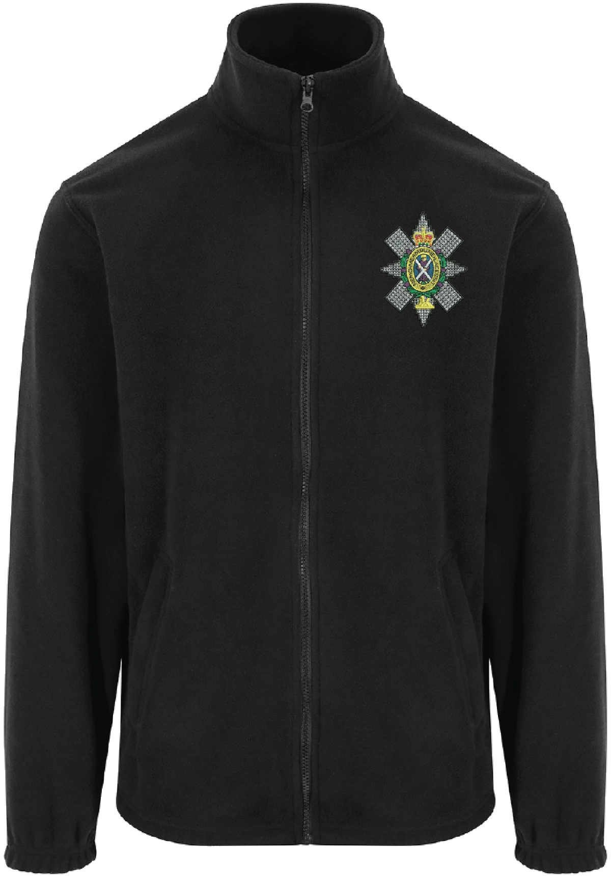Black Watch Zipped Fleece
