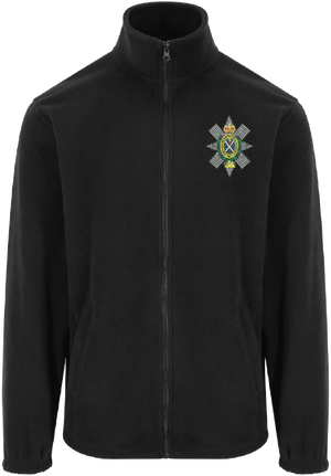 Black Watch Zipped Fleece