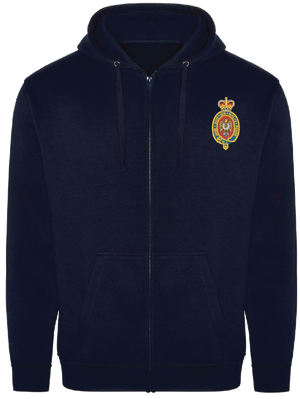 Blues and Royals Zipped Hoodie