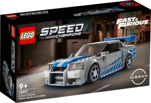 Lego Speed Champions 76917 2 Fast 2 Furious Nissan Skyline GT-R (R34)