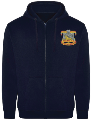 Devon and Dorset Regiment Zipped Hoodie