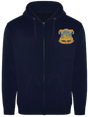 Devon and Dorset Regiment Zipped Hoodie