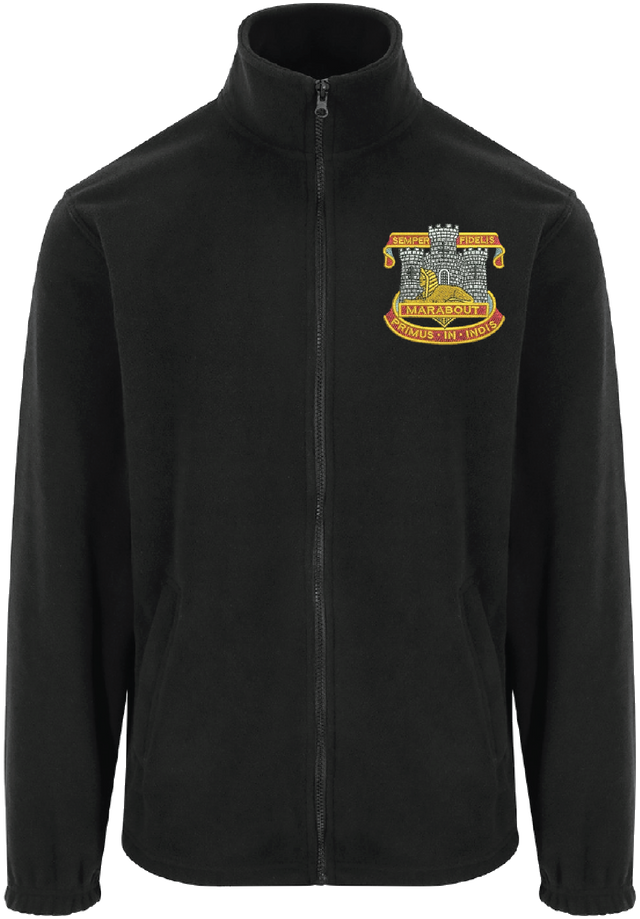 Devon and Dorset Regiment Zipped Fleece