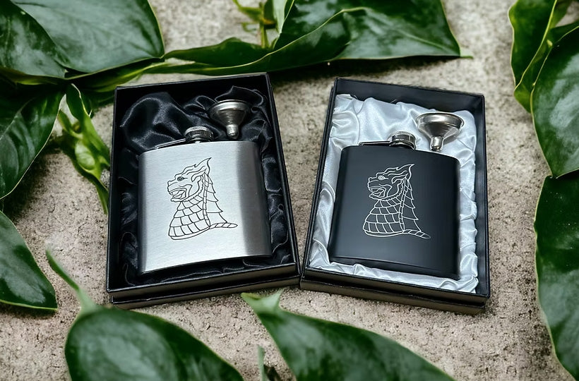 Forces Personalised 7 OZ Hip Flask