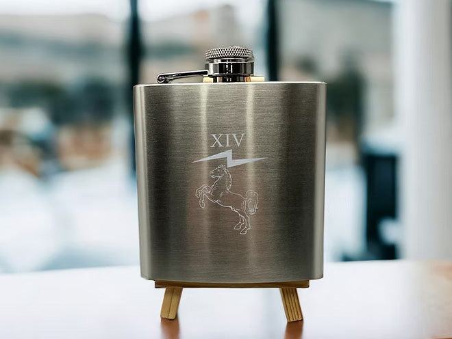 Forces Personalised 7 OZ Hip Flask