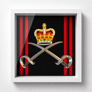 Royal Army Physical Training Corps (RAPTC) Cap Badge Display Frame 