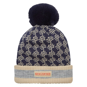 Waterproof Bobble Hat with Knitted Mitten For Men and Women