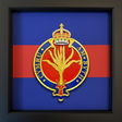 Welsh Guards King's 3D Cap Badge Display Frame