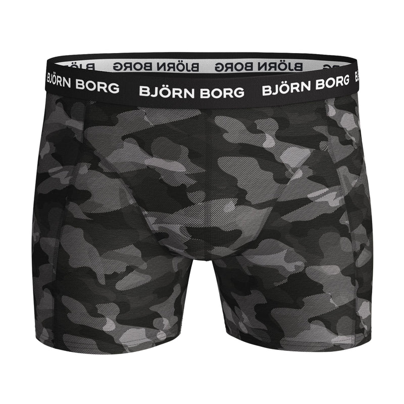 Björn Borg 3 Pack Mens Soft Breathable Cotton Boxers Shorts (Designer)