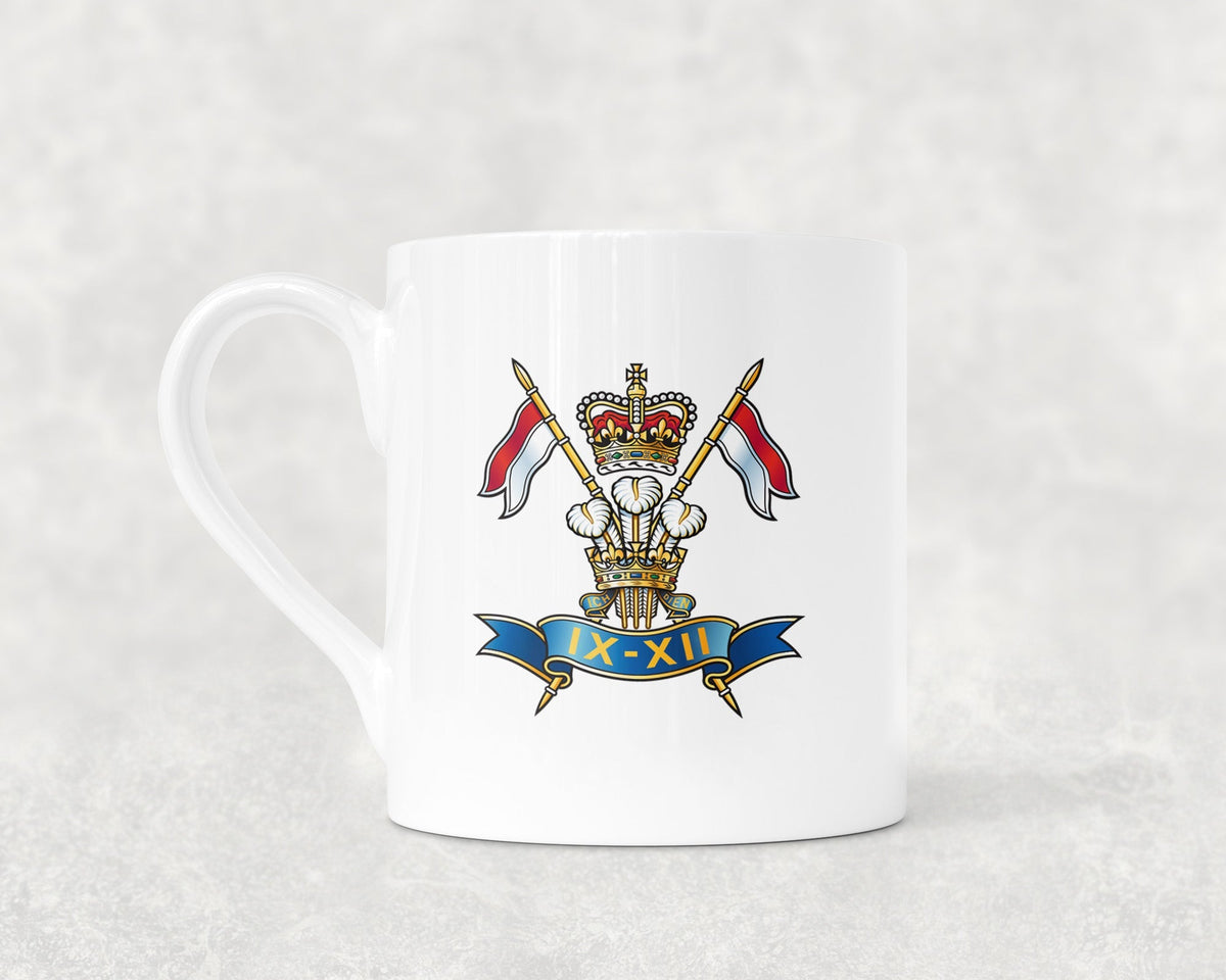 9th/12th Royal Lancers - Bone China Mug