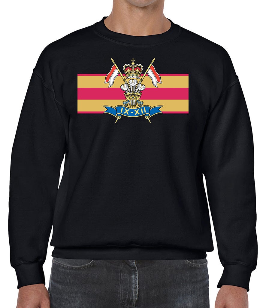 9th-12th Royal Lancers Front Printed Sweater