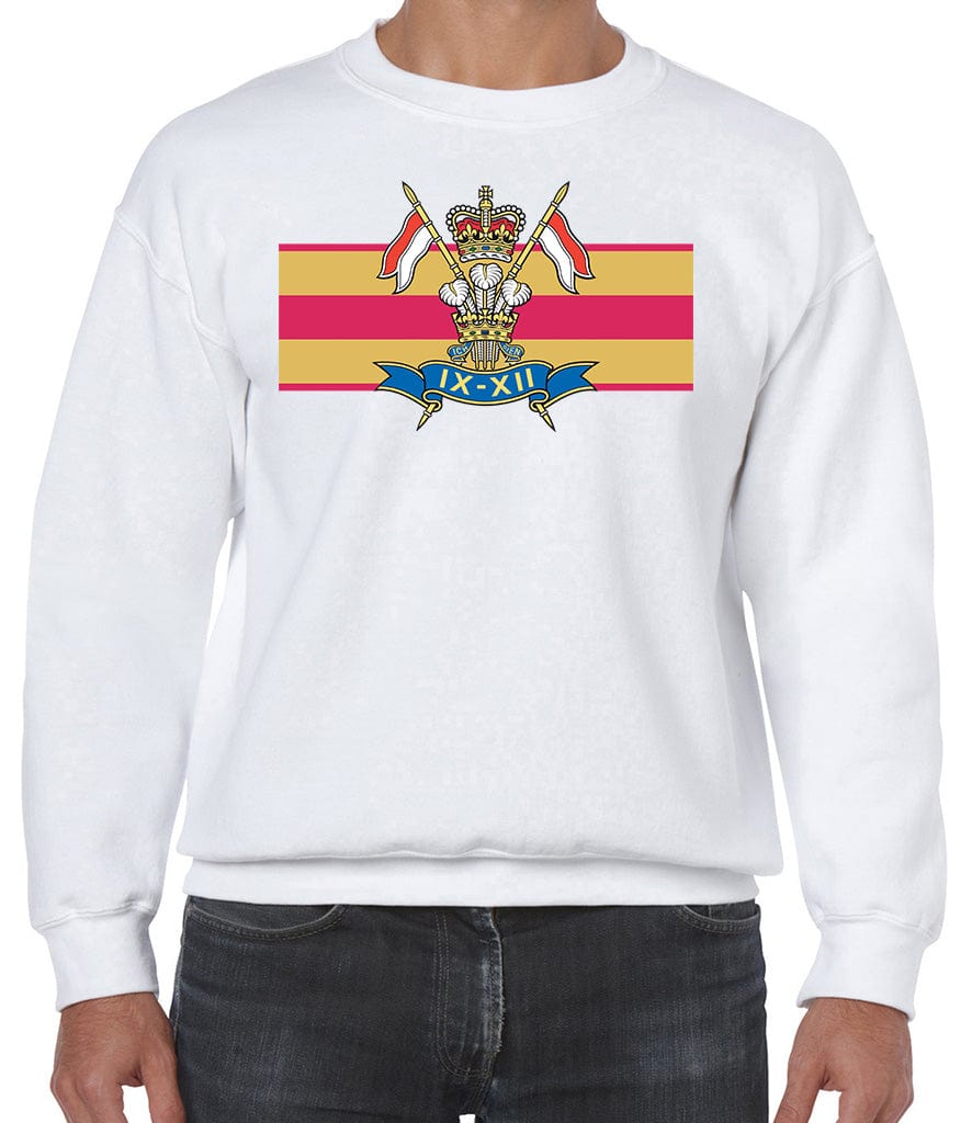 9th-12th Royal Lancers Front Printed Sweater