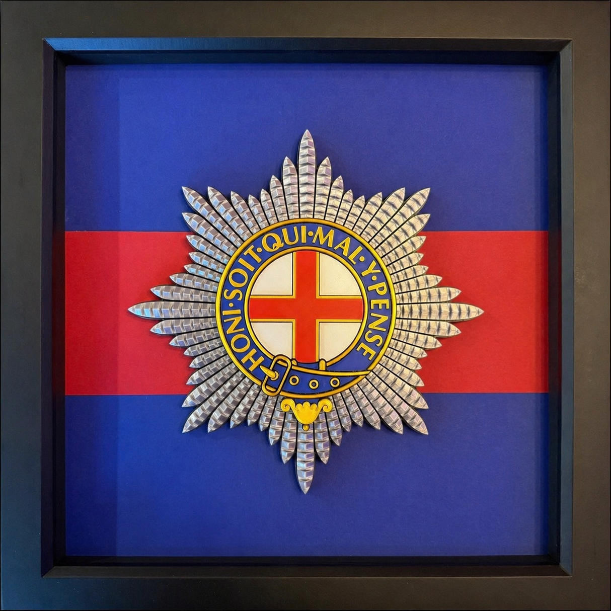 Coldstream Guards Cap Badge Display Frame 