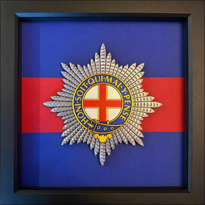 Coldstream Guards Cap Badge Display Frame 