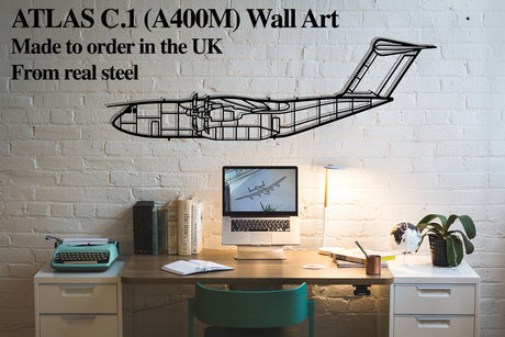ATLAS C1 A400M Metal Wall Art