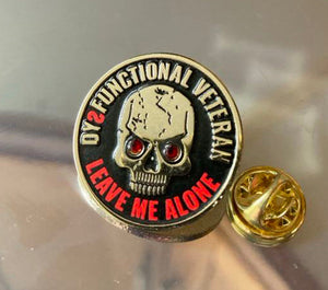 Dysfunctional Veteran Pin Badge