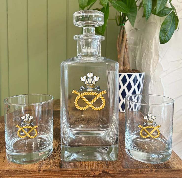 Staffordshire Regiment - Decanter Set