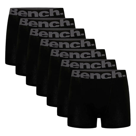 Bench 7 Pack Mens Cotton Boxers Underwear - Suttonia Collection