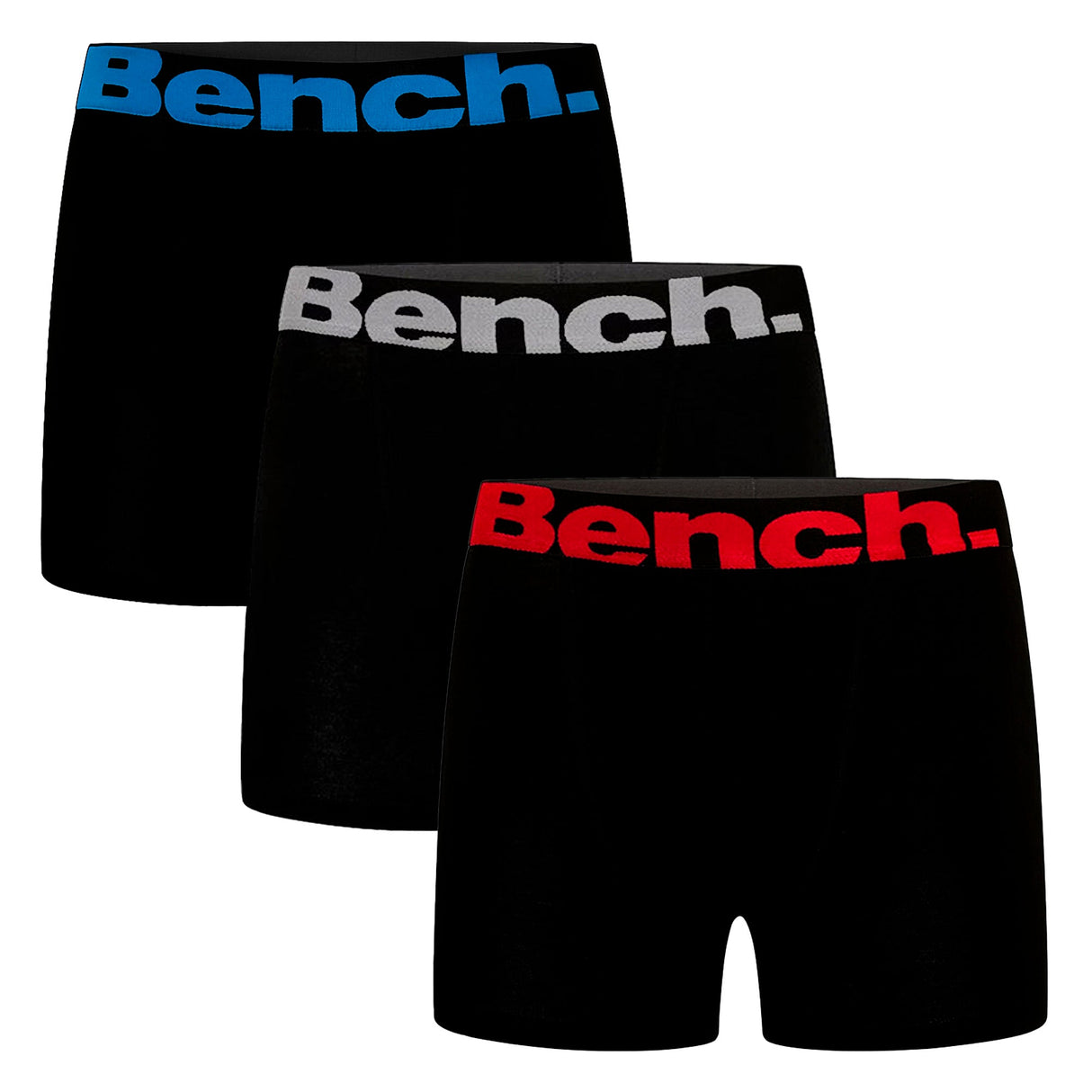 Bench 3 Pack Mens Cotton Boxers Underwear - Macron Collection