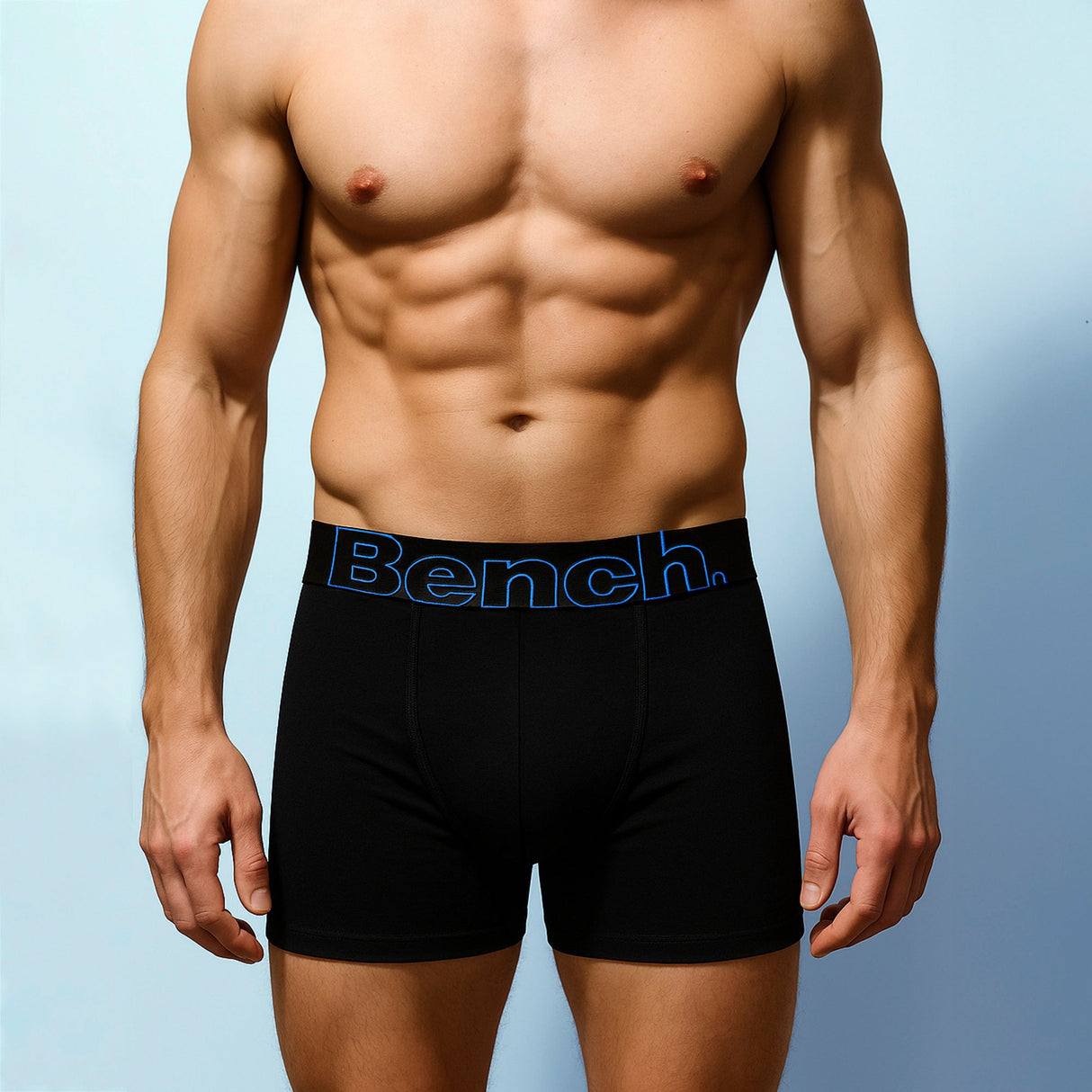 Bench 5 Pack Mens Cotton Boxers Underwear - Brento Collection