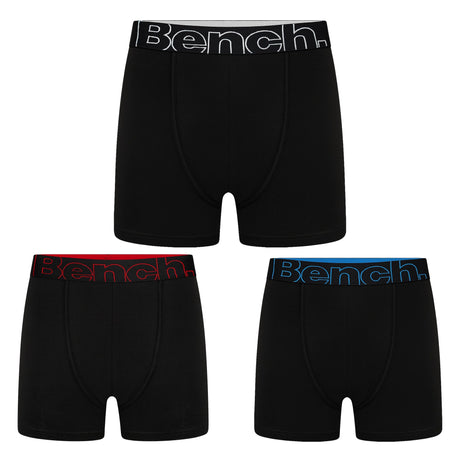 Bench 5 Pack Mens Cotton Boxers Underwear - Brento Collection
