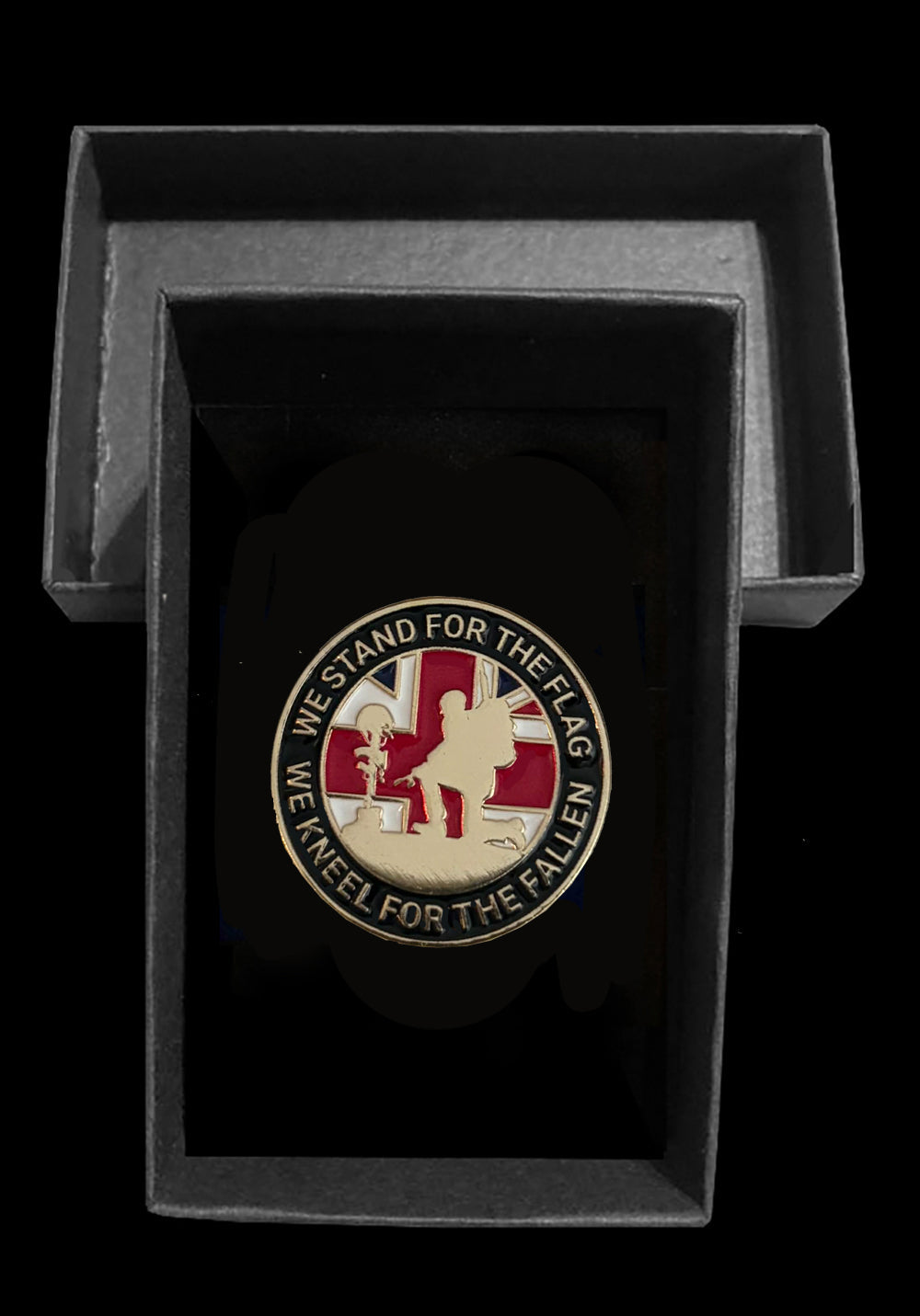 Stand For The Flag Pin Badge