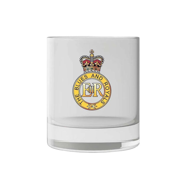 The Blues and Royals - Whiskey/Spirit Glass