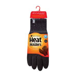Mens Winter Warm Soft Fleece Lined Thermal Gloves