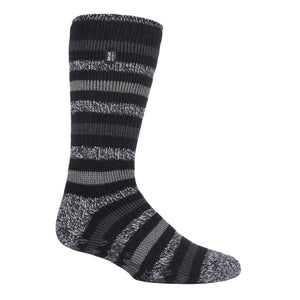 2 Pair Mens Winter Crew Slipper Socks