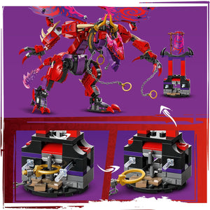 Lego Ninjago 71832 Thunderfang Dragon of Chaos Toy for Ages 8 and Up