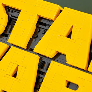 Lego Star Wars 75407 Brick-Built Star Wars Logo for Adults Ages 18+