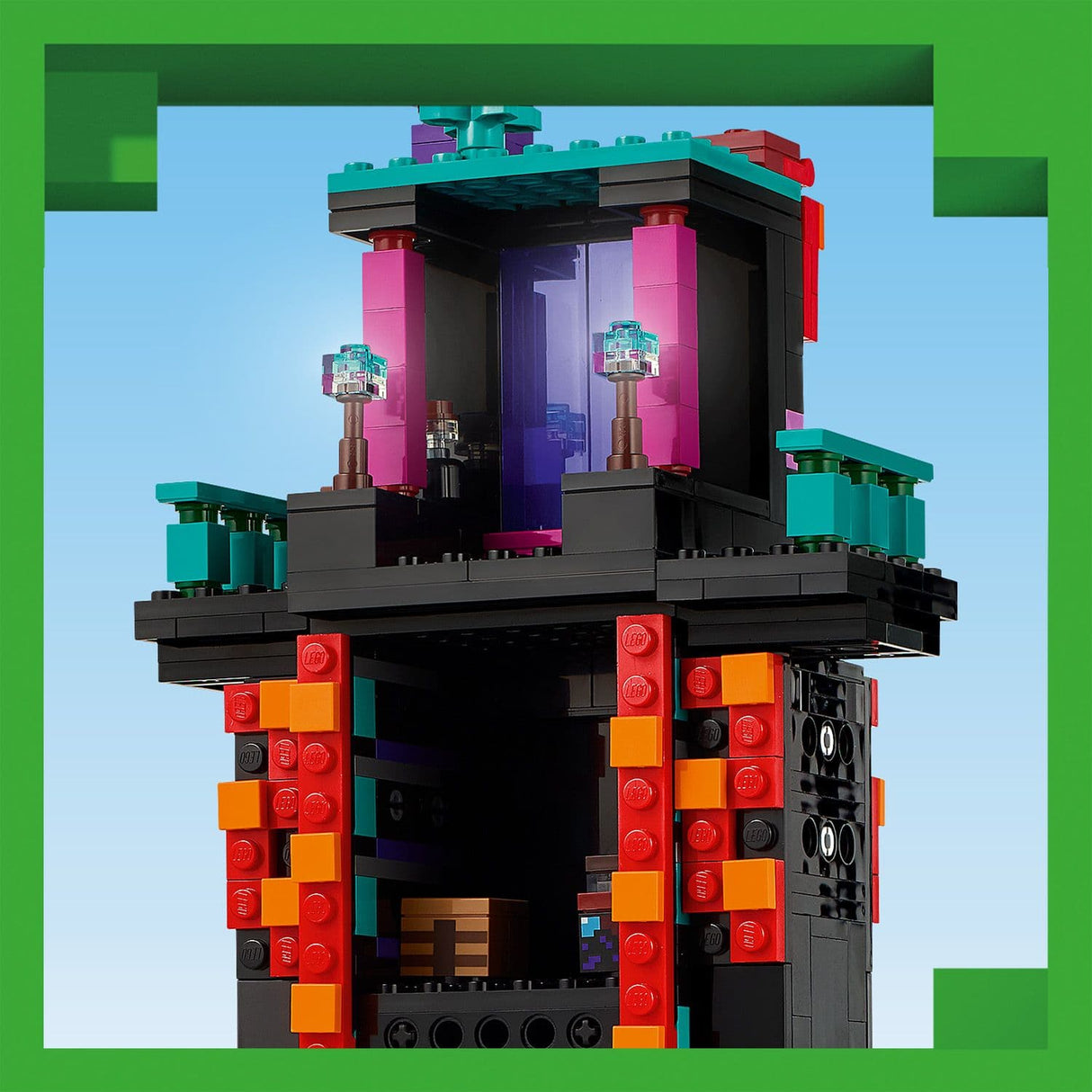 Lego Minecraft 21279 The Enderman Tower Buildable Playset for Ages 9+