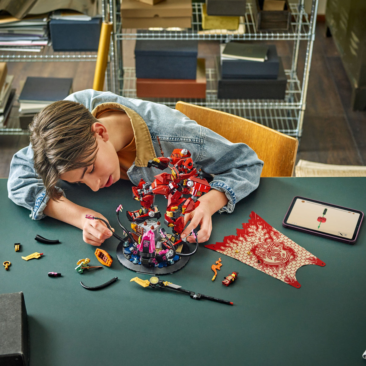 Lego Ninjago Legends 71846 The Fire Knight Mech for Teens Ages 14 & Up