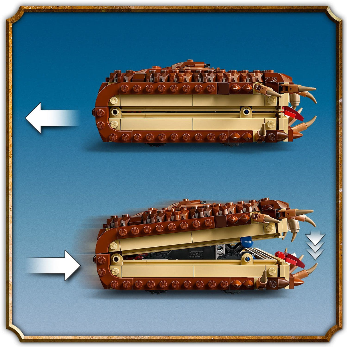 Lego Harry Potter 76449 Chomping Monster Book of Monsters for Ages 9+