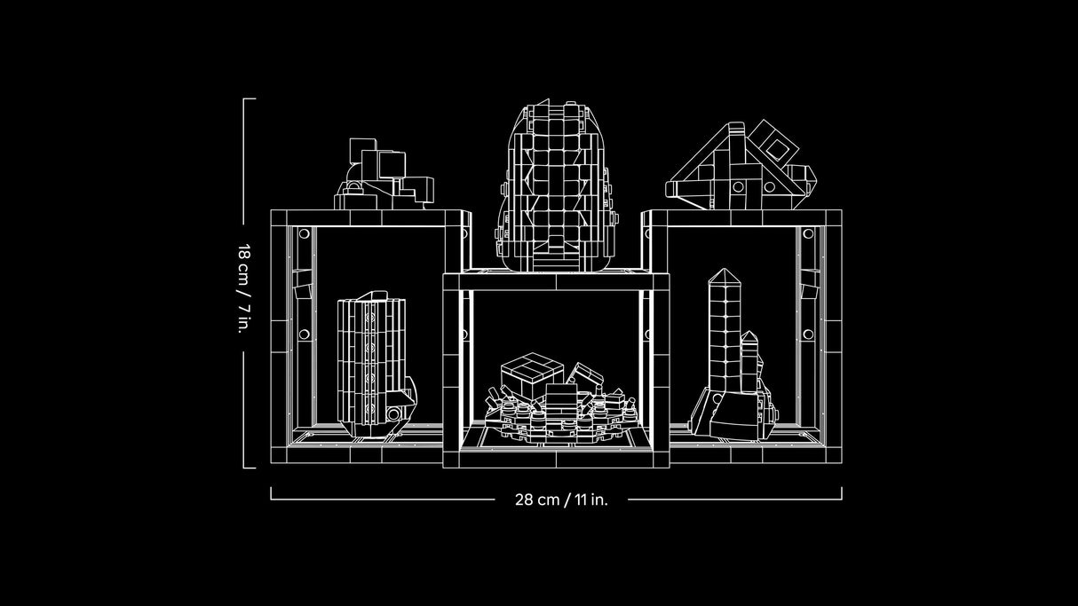 Lego Ideas 21362 Mineral Collection Set for Adults Aged 18 and Up