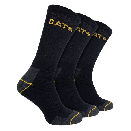 CAT Mens 3 Pack Real Work Cotton Socks