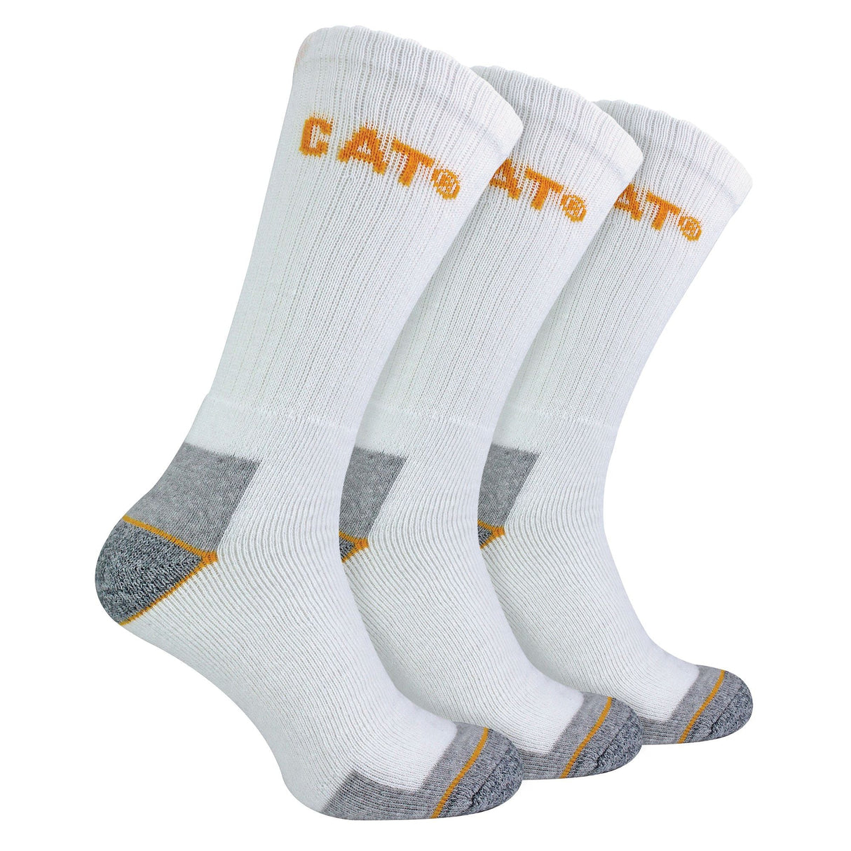 CAT Mens 3 Pack Real Work Cotton Socks