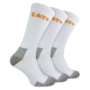 CAT Mens 3 Pack Real Work Cotton Socks