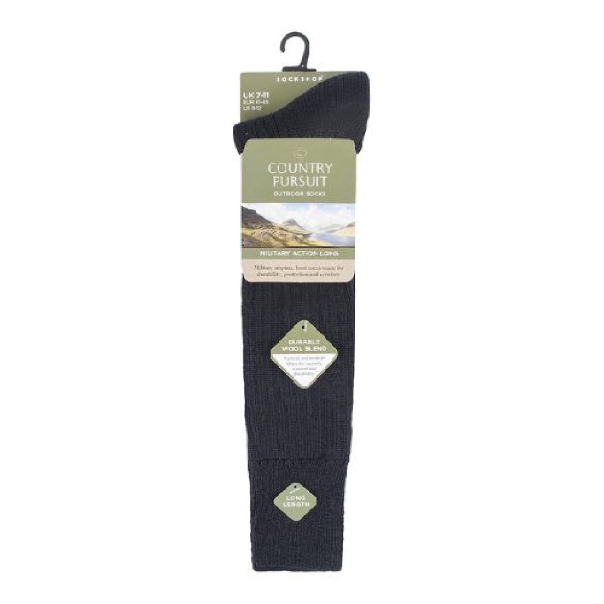 Mens Country Pursuit Extra Long Military Action Boot Socks