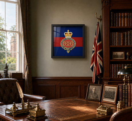 Grenadier Guards Queen's Crown Royal Cypher Display Frame | Officially Licensed