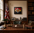 4th/7th Royal Dragoon Guards Cap Badge Display Frame 