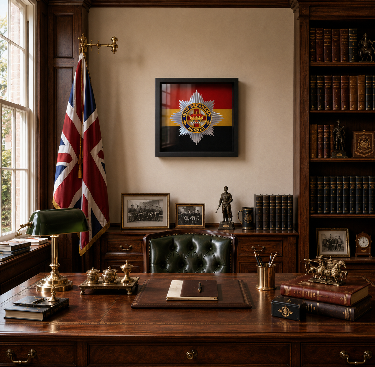 4th/7th Royal Dragoon Guards Cap Badge Display Frame 