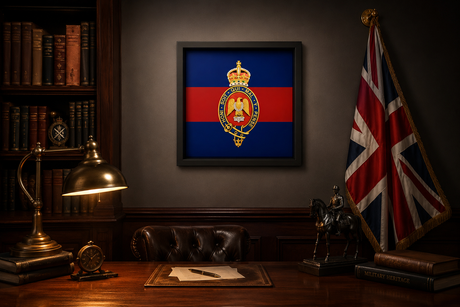 Blues and Royals Cypher 3D Cap Badge Display Frame – King's Crown