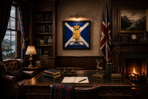 Royal Regiment of Scotland 3D Cap Badge Display Frame