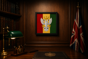 Mercian Regiment 3D Cap Badge Display Frame