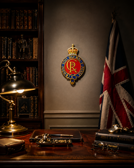 Household Cavalry King's Crown Cap Badge | Officially Licensed