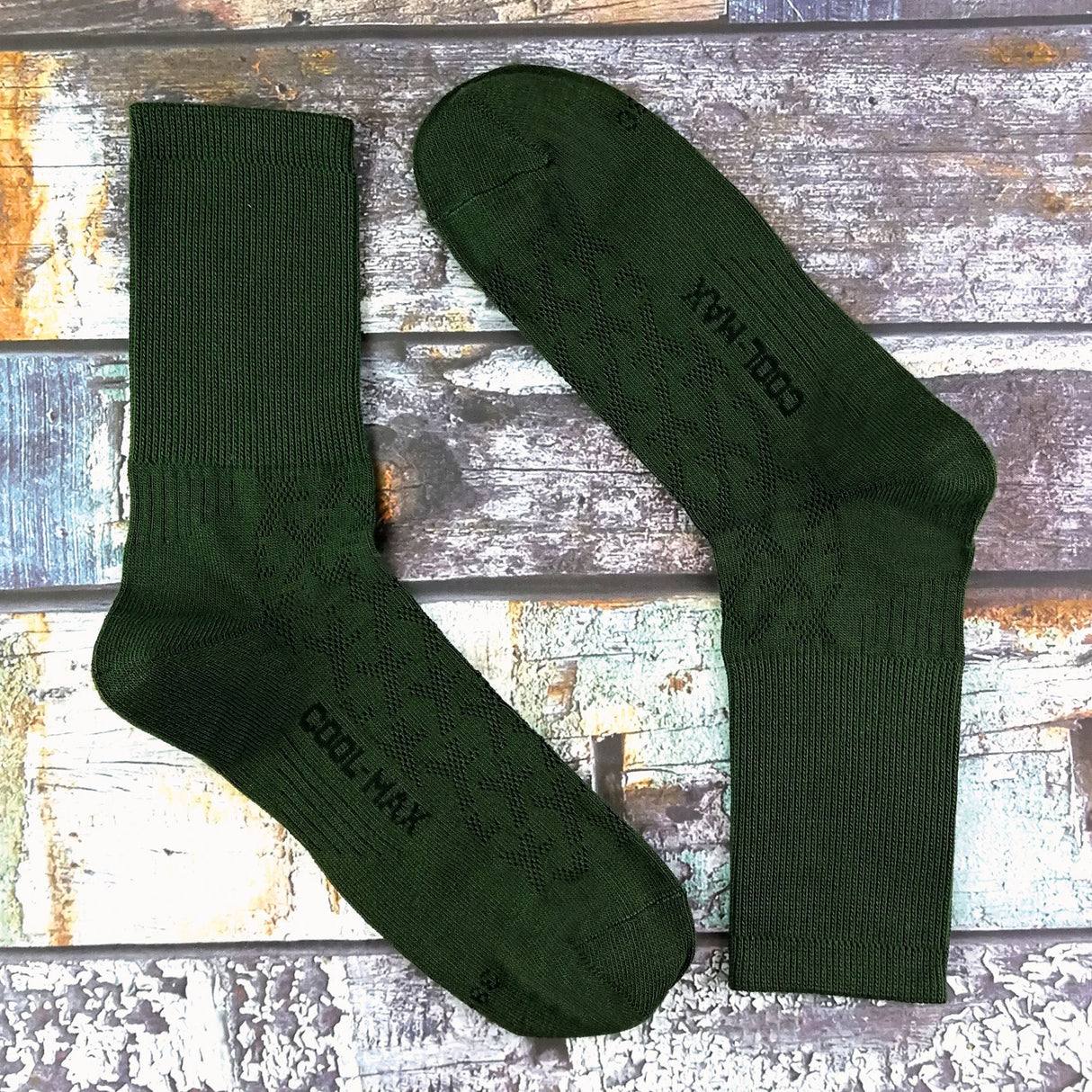 2 Pack Mens Coolmax Lightweight Hiking Socks