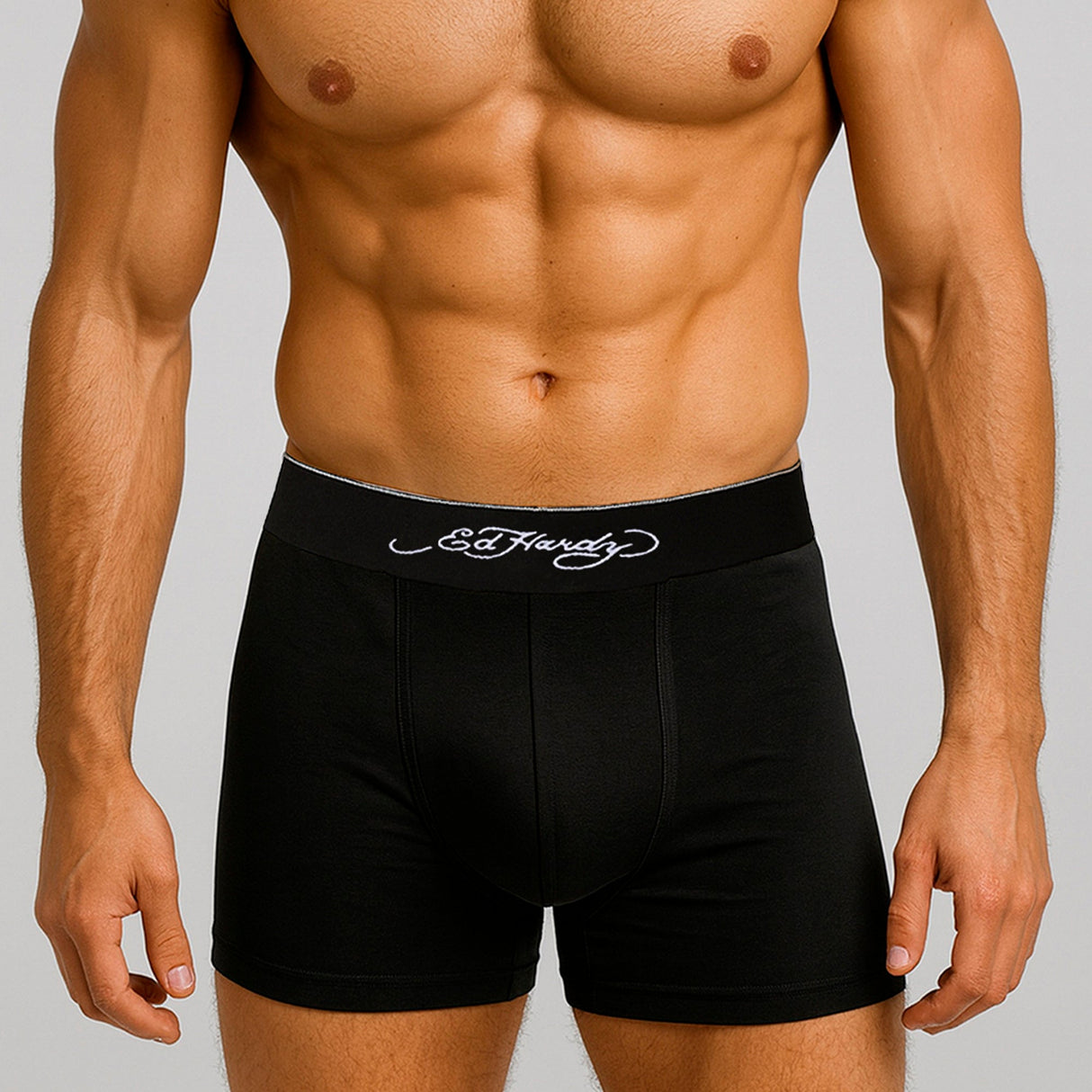 Ed Hardy 5 Pack Mens Cotton Breathable Boxers Underwear - Arjin Collection
