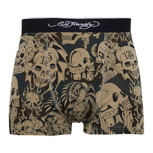 Ed Hardy 5 Pack Mens Cotton Breathable Boxers Underwear - Arjin Collection