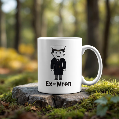 Ex-Wren Cartoon Mug